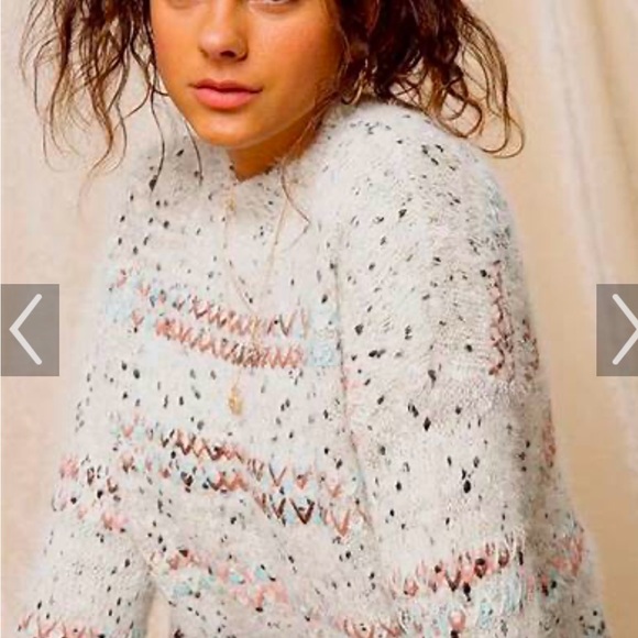 Anthropologie Darla eyelash sweater - Picture 4 of 11